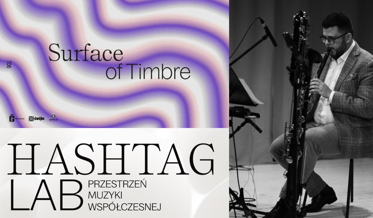 Surface of Timbre - concert of works for contrabass clarinet and electronics